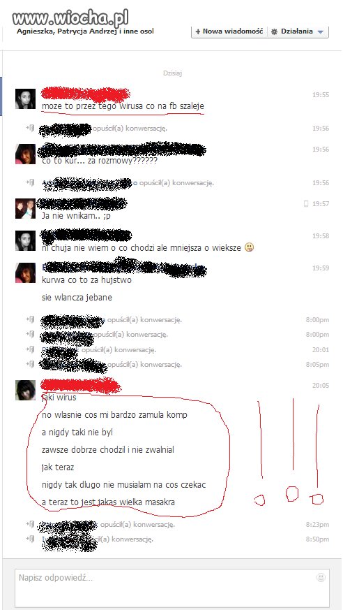 Wirus na fb
