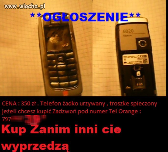 Sprzedam Telefon nie uszkodzony