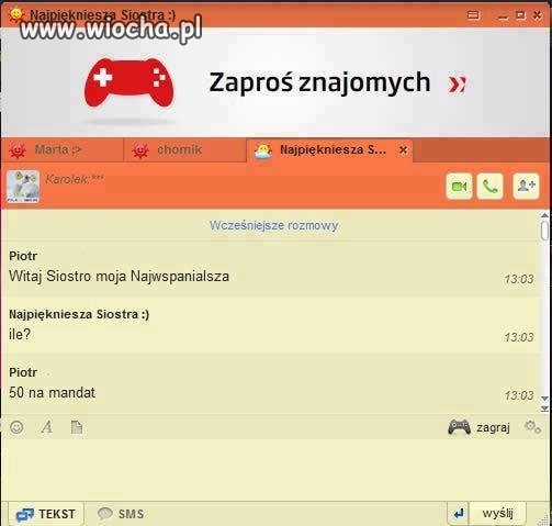 Nie ma to jak ukochana siostra