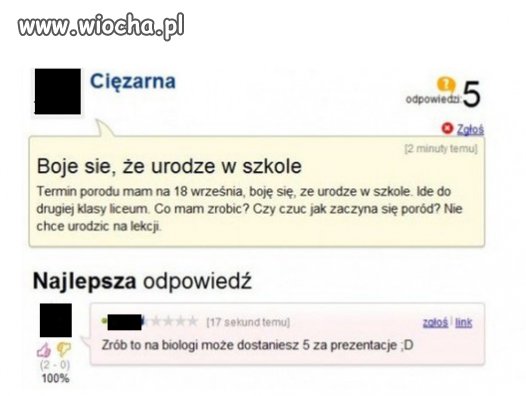 Ciąża na lekcji biologii