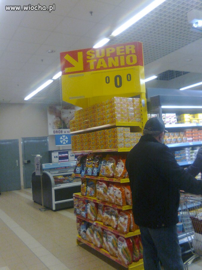Super Tanio ? Rzeczywiście.