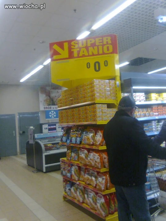 Super Tanio ? Rzeczywiście.