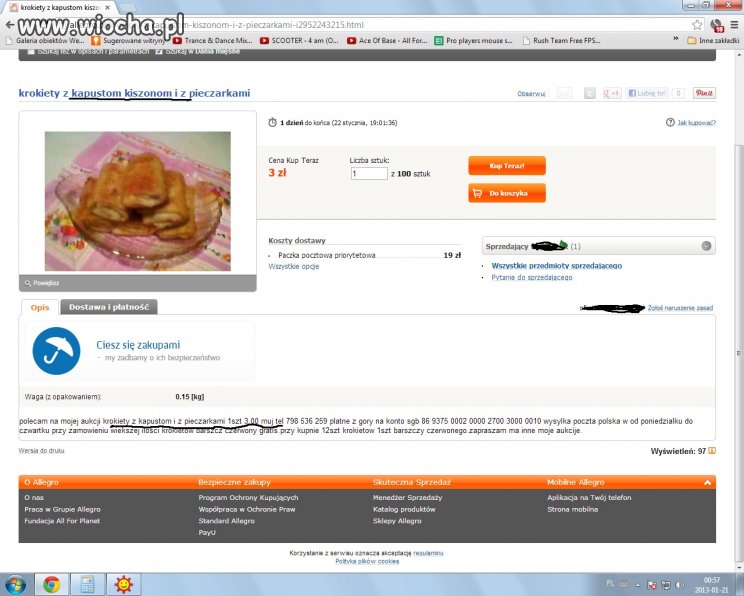 Krokiety z kapustą kiszoną