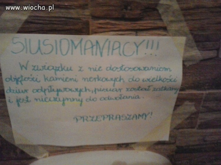 W pewnej restauracji