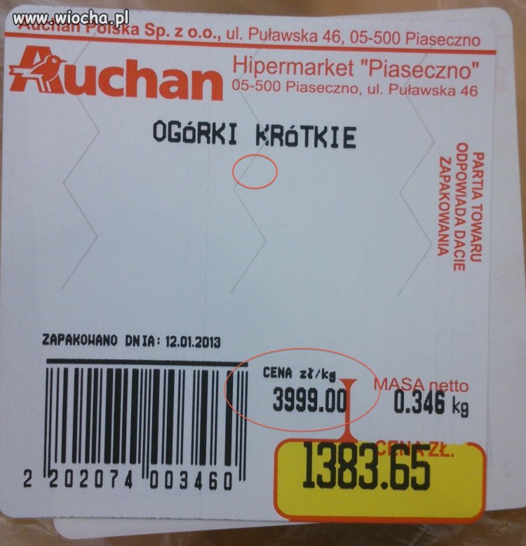 Drogie Ogórki Krótkie