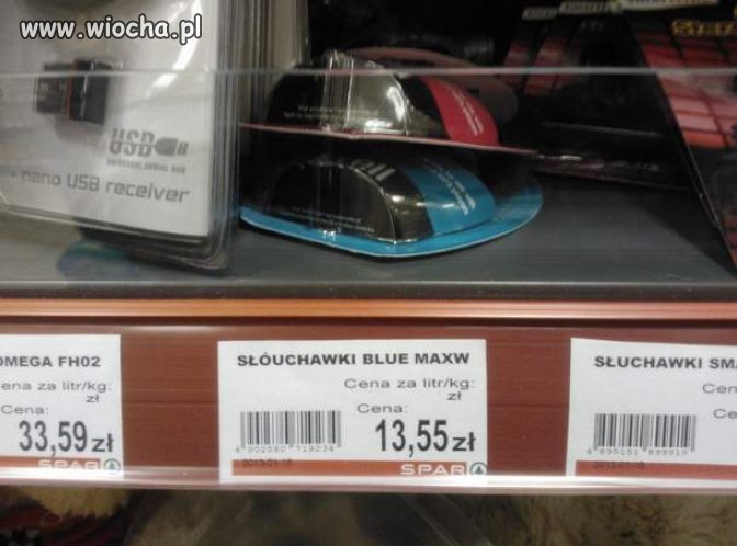 "Słóchawki" Blue Maxw