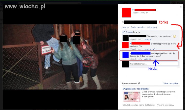 "Przyjedź no tylko do domu...