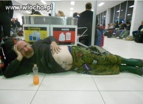 Takie tam na lotnisku :)