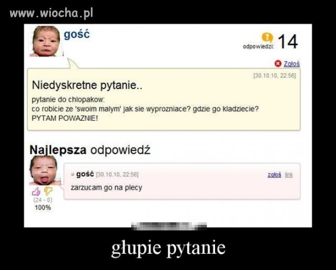 Głupie pytanko