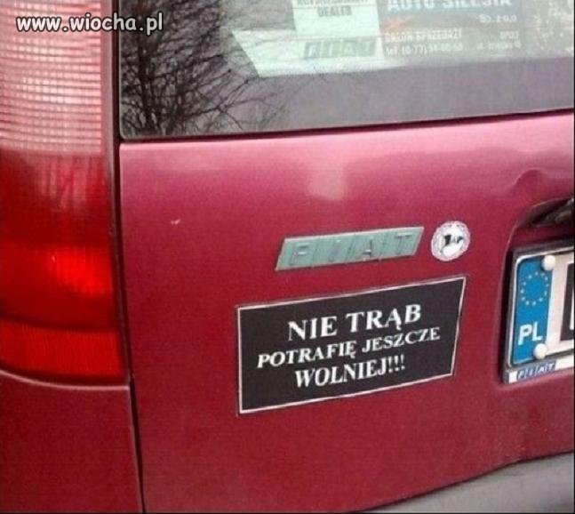 Potrafię jeszcze wolniej 