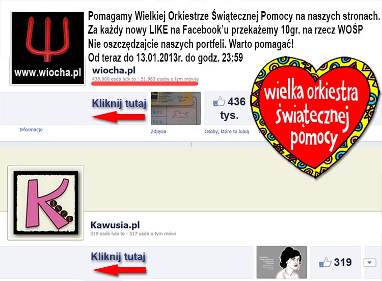 Pomóżmy potrzebującym razem z WOŚP. Podaj dalej!