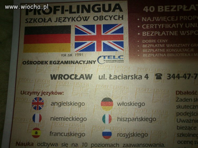 Szkoła jezyków obcych
