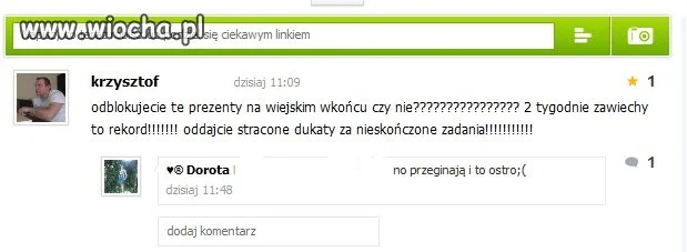 Problemy dorosłych...