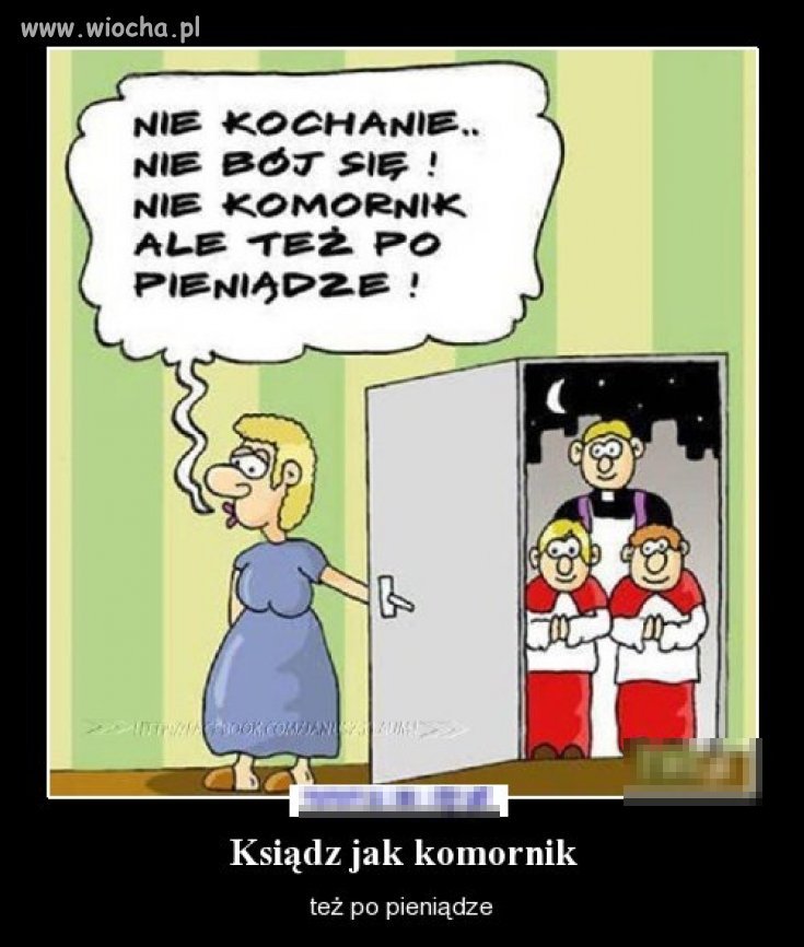 Ksiądz jak komornik... 