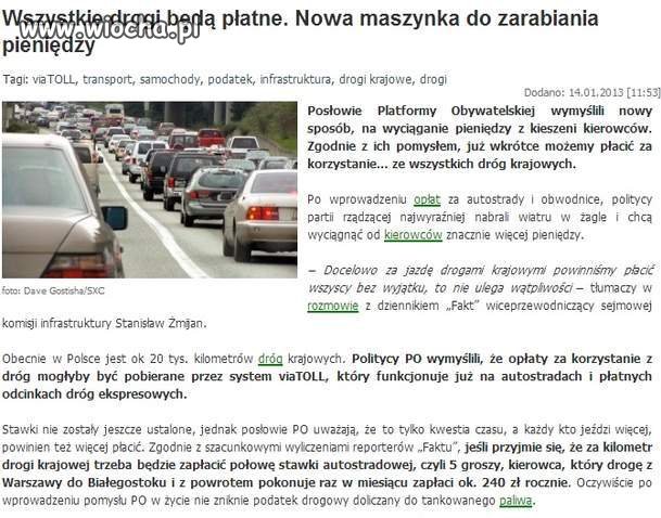 Z PO - chyba się nigdy nie nasycą...