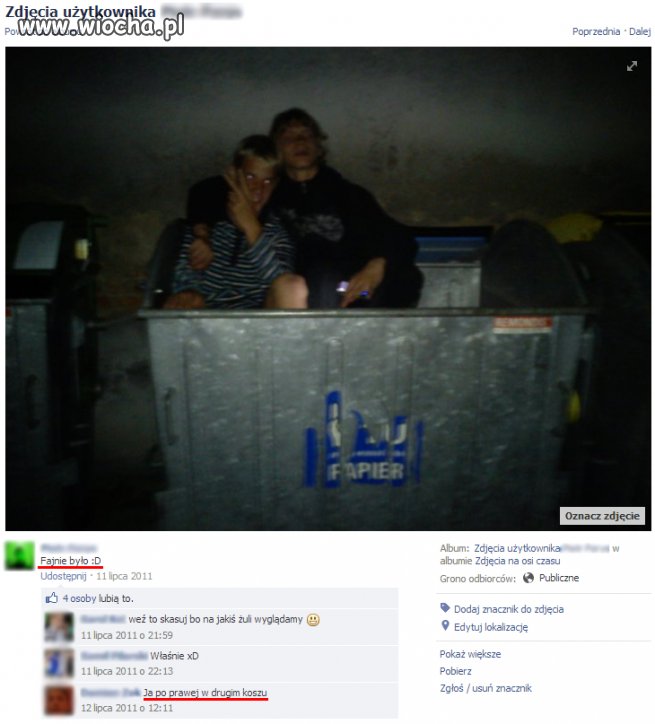 Następna para idiotów ..