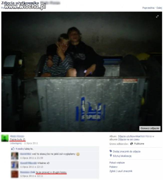 Następna para idiotów ..