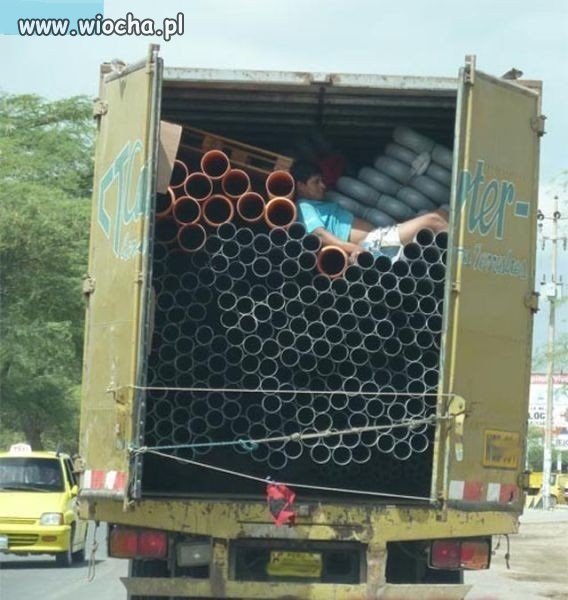 Transport z funkcją masowania