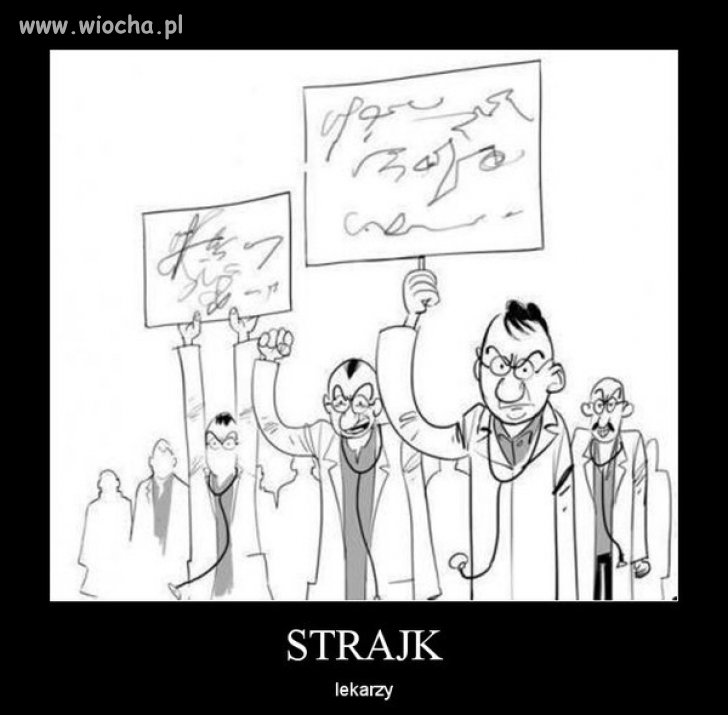 Taki tam strajk , ja dziękuje 