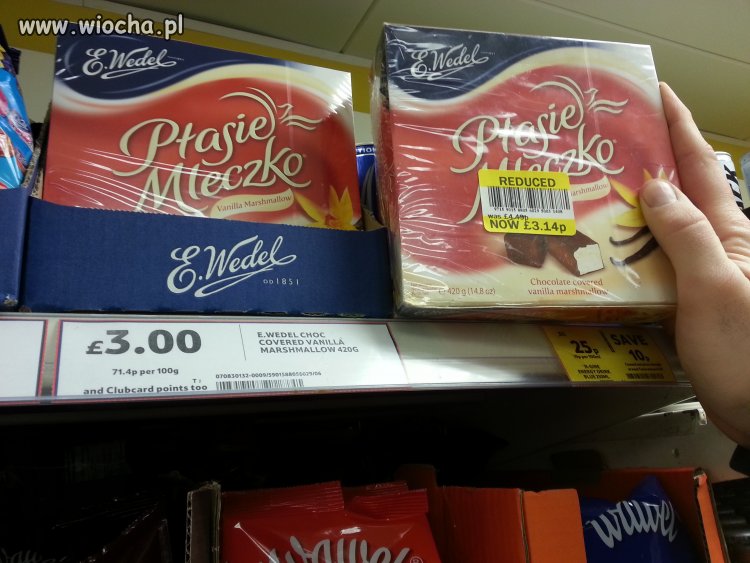 Wiocha w Angielskim tesco