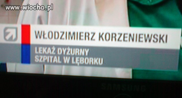 LEKAŻ DYŻURNY W POLSAT NEWS