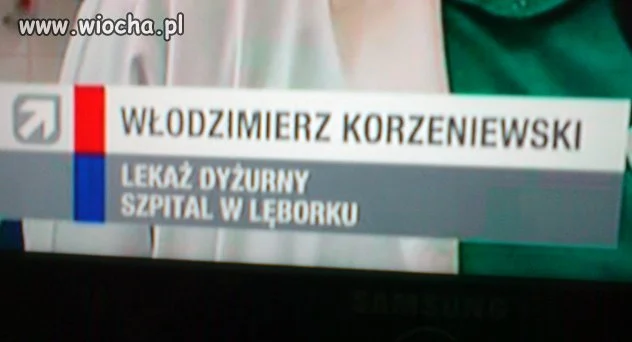 LEKAŻ DYŻURNY W POLSAT NEWS