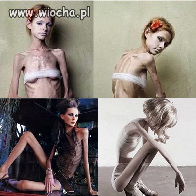 Czy naprawde tak muszą wyglądać dzisiejsze modelki