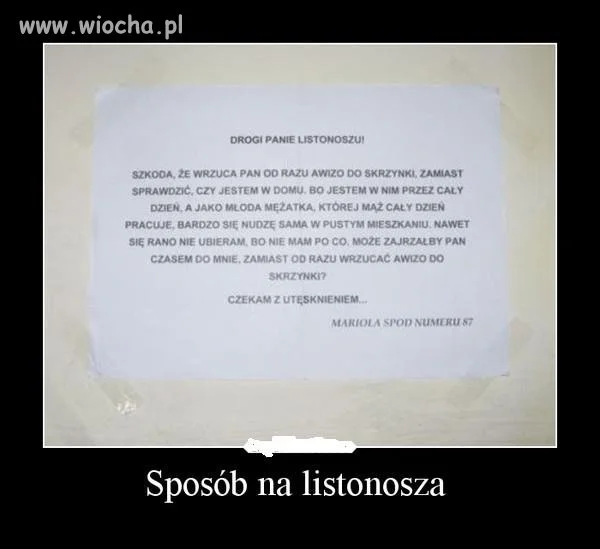 Znudzona męzatka