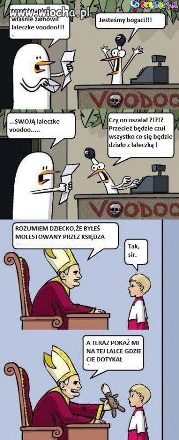 Papież zamówił laleczkę voodoo !!!
