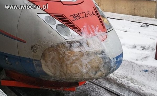 Ruska rakieta  kolejowa.