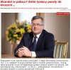 Skandal u Prezydenta RP
