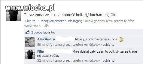 Pożal się jeszcze publicznie i idź spać