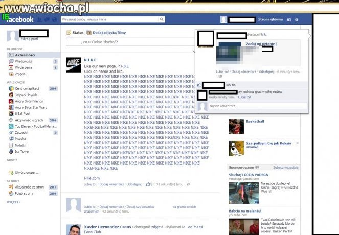 Inteligent na facebooku 