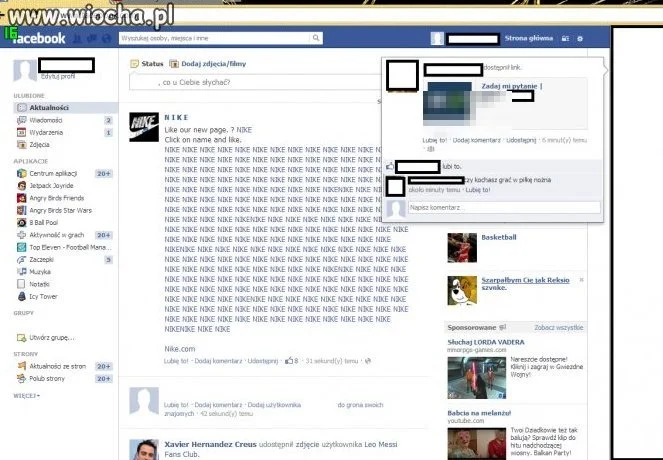 Inteligent na facebooku 
