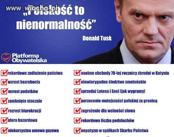 Polskość to nienormalność.