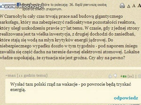 Wczasy dla elity...