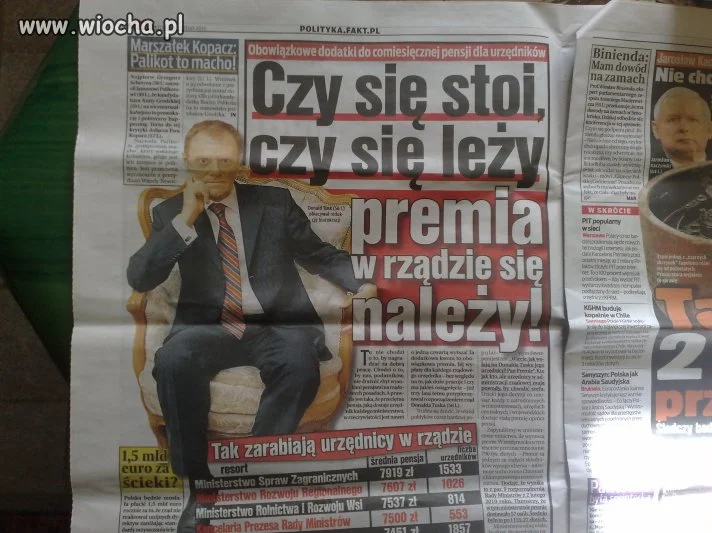 Ciekawe za co...