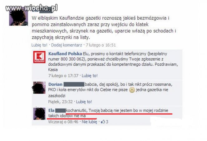 Babcia mistrzynią ciętej riposty 