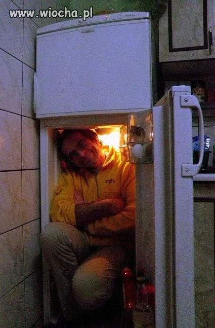 "W lodówce fajnie jest..."