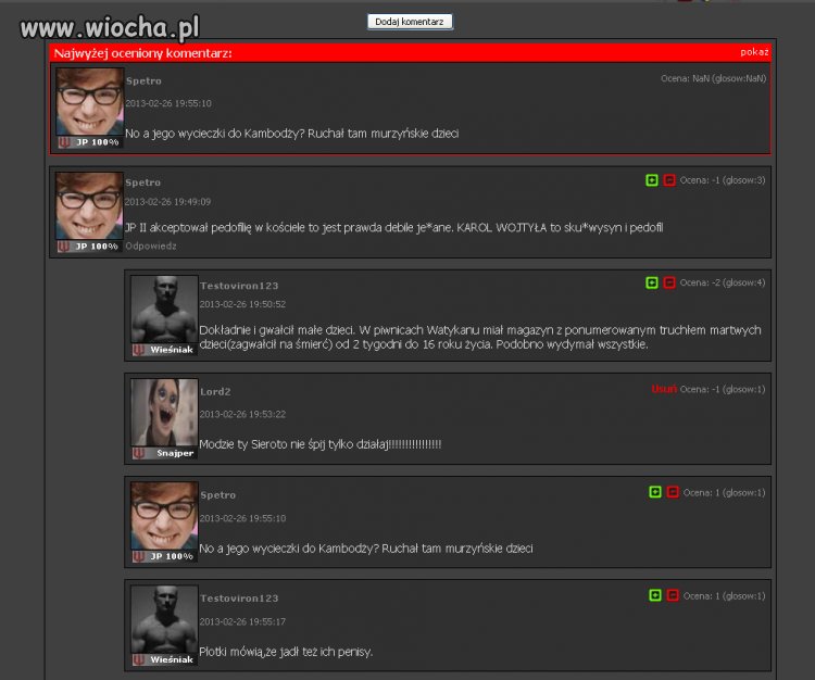 A oto jedna z największych wioch!!!