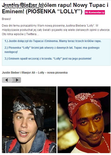 Bieber raperem