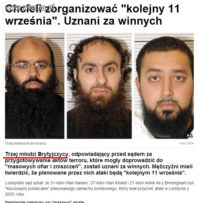 Trzej młodzi Brytyjczycy...