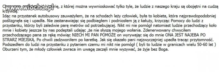Wołanie o pomoc 