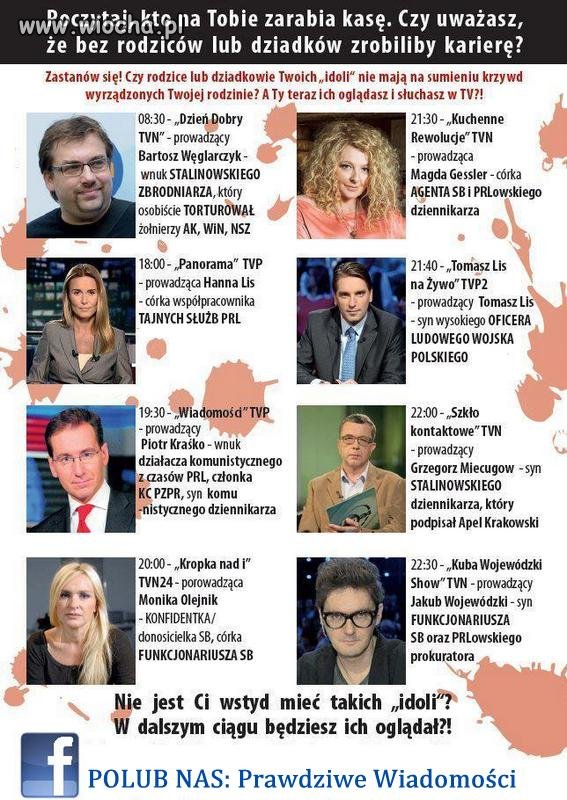 Tego w TV ,ani w radiu nie powiedzą .