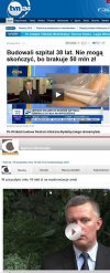 38lat, 1 mld na szpital, nie skończą,brakuje 50mln