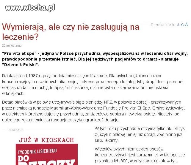 Nie o taką Polskę walczyli kochany Rządzie RP