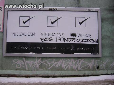 Nie zabijam, nie kradnę, nie wierzę. 