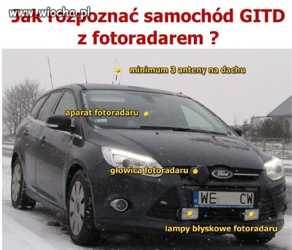 Jak rozpoznać samochód GITD