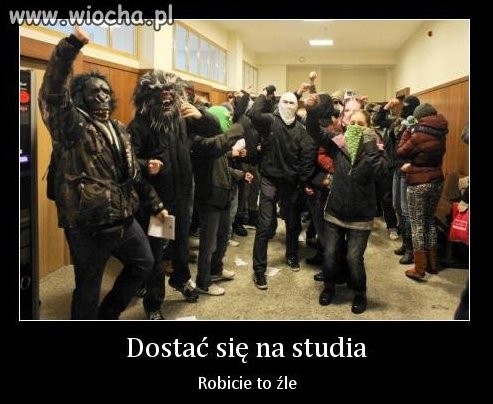 Dostać się na studia