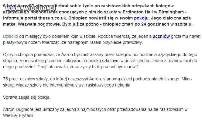 9-latek powiesił się w domu.